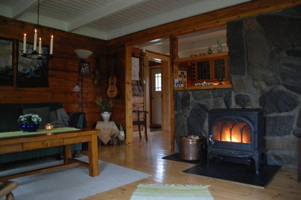 Villa 100 Years Old Norwegian Log House In Tromsø Extérieur photo