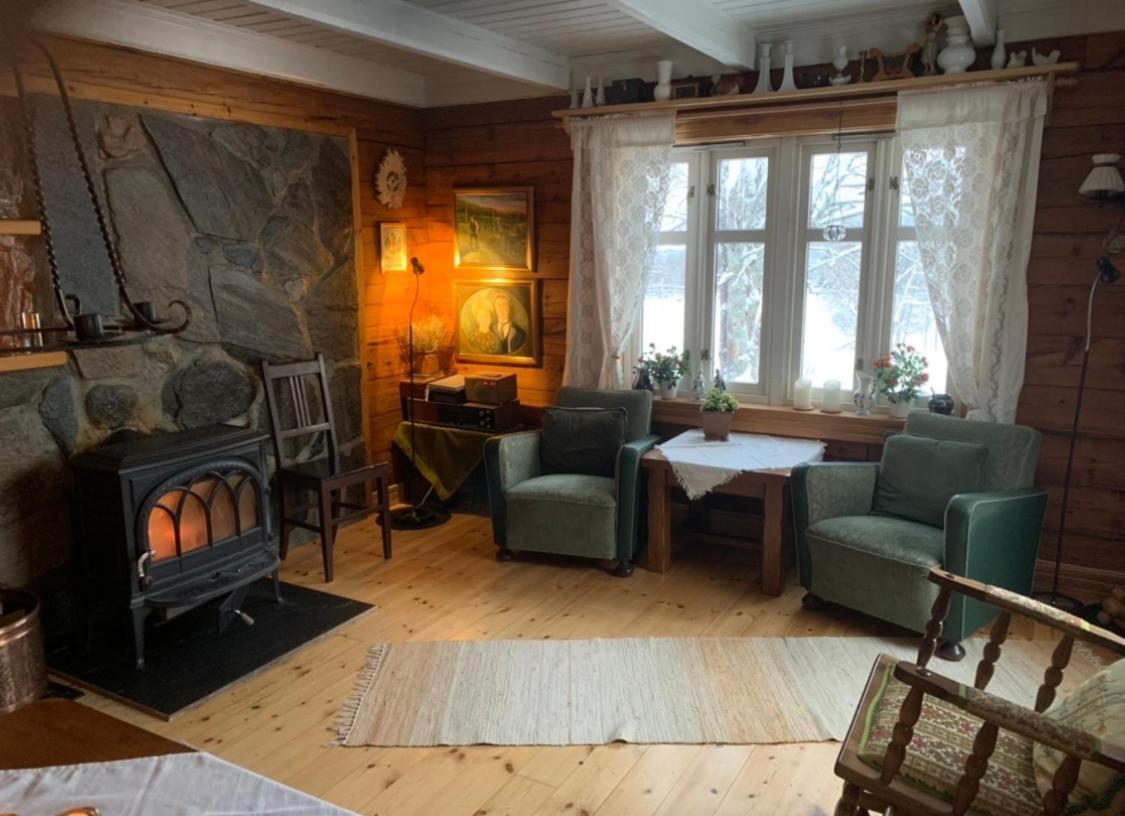 Villa 100 Years Old Norwegian Log House In Tromsø Extérieur photo