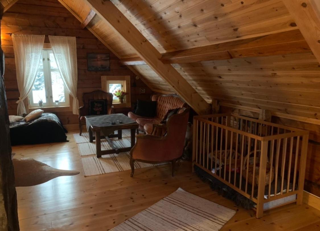 Villa 100 Years Old Norwegian Log House In Tromsø Extérieur photo