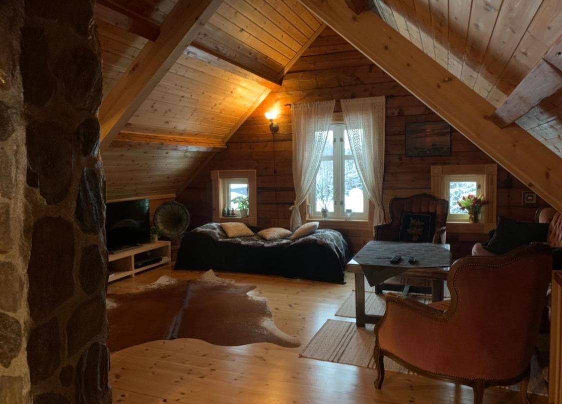Villa 100 Years Old Norwegian Log House In Tromsø Extérieur photo