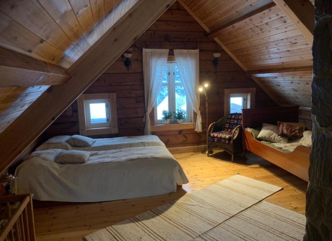 Villa 100 Years Old Norwegian Log House In Tromsø Extérieur photo